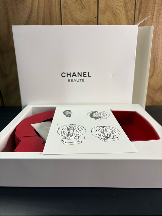 Accessories - CHANEL Red Lantern Pop-Up Display CC Logo Holiday Decor Gift Set NWOT
